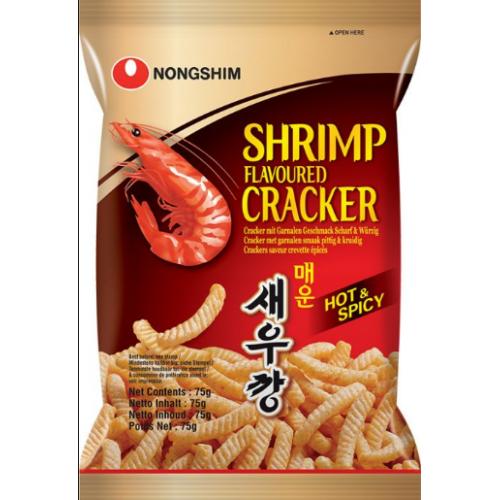 Nongshim Shrimp Crackers Spicy 75g