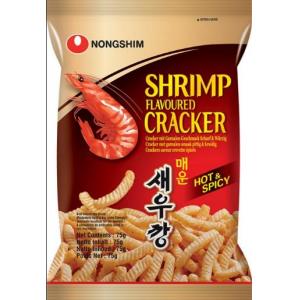 Nongshim Shrimp Crackers Spicy 75g