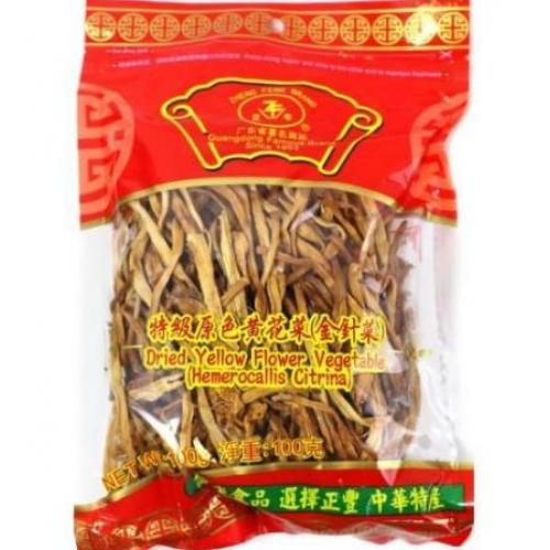 ZF Dried Yellow Flower Vegetable (Hemerocallis Citrina) 100g