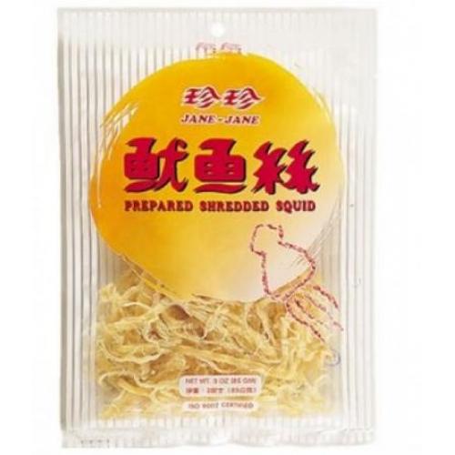 JJ Prepared Shredded Squid 50g