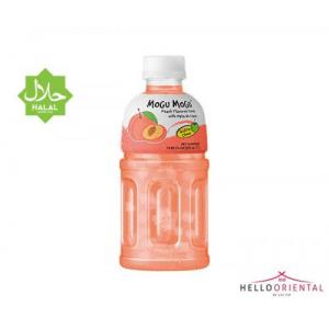 MOGU MOGU PEACH FLAVOURED DRINK WITH NATA DE COCO 320ML