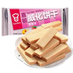 Garden Strawberry Flavour Wafer 200g