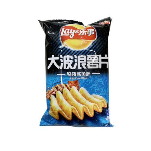 Lay's Big Wave Potato Crisps Octopus Flavour 70g