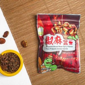 Six Fortune Spicy Dried Broad Bean 100g