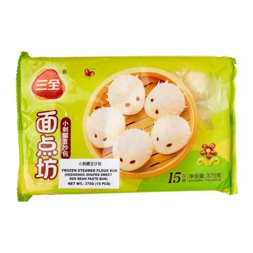 SQ Hedgehog Shaped Red Bean Paste Bun 375g