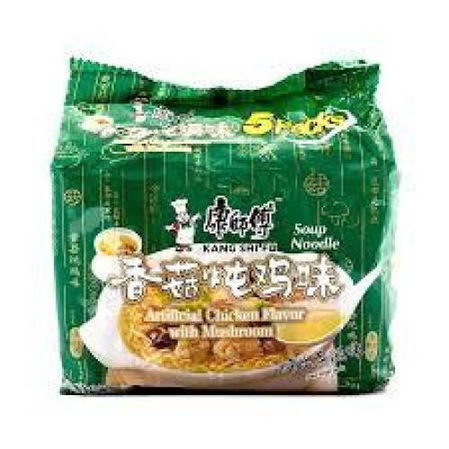 KSF Instant Noodles - Artificial Chicken with Mushroom 100g*5