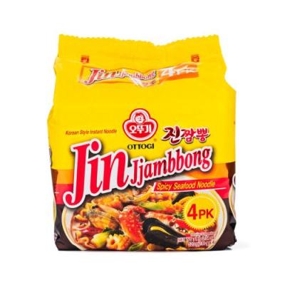 Jin Jjambbong Ramen (130g x 4) Multipack