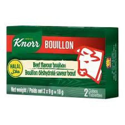 Knorr Bouillon - Beef Flavour (Halal) 18g