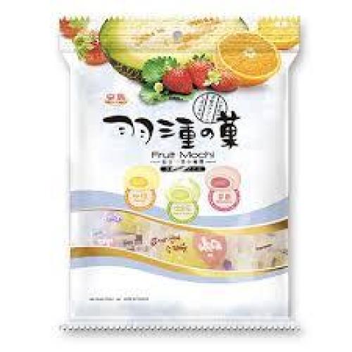 Royal Family Fruit Mochi (Orange, Hami Melon & Strawberry) 120g